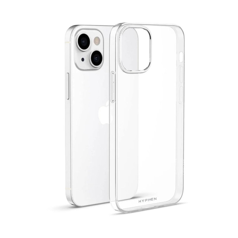 Hyphen Aire Hard Case for iPhone 14 Plus - Clear - حامي هاتف